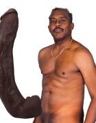 Doc Johnson Dildo Realist Dredd Ultraskyn Dual Density Vac-U-Lock Ciocolatiu 34.3 cm