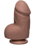 Doc Johnson Dildo Realist Fat D FIRMSKYN Caramel 16 cm