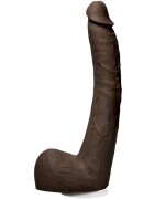 Doc Johnson Dildo Realist Isiah Maxwell Dual Density Ultraskyn Maro 27 cm