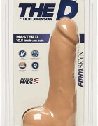 Doc Johnson Dildo Realist Master D FirmSkyn Vanilla 28 cm