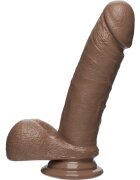Doc Johnson Dildo Realist Perfect D Firmskyn Caramel 20 cm