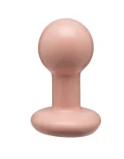 Doc Johnson Dop Anal Round Butt Plug Small PVC Natural