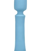 Doc Johnson Vibrator Masaj Euphoria 10 Moduri Vibratii Silicon USB Albastru Deschis 17.1 cm
