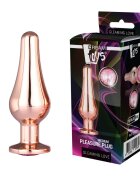 DREAM toys Dop Anal Pleasure Plug Medium Auriu Gleaming Love