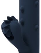 DREAM toys Vibrator Athena Goddess Collection 10 Moduri Stimulatoare Silicon USB Albastru Inchis 23 cm