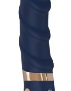DREAM toys Vibrator Belenos 10 Moduri Vibratii Functie Incalzire Silicon Lichid USB Albastru 23 cm Goddess Collection