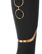 DREAM toys Vibrator Wand Elite Celine Silicon USB Negru/Auriu