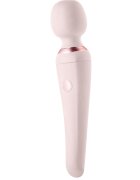 DREAM toys Vibrator Wand Nana 10 Moduri Vibratii Silicon USB Roz 18.2 cm