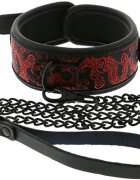 DREAM toys Zgarda si Lesa Blaze Deluxe Negru/Rosu