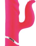 Dreamlove Vibrator Iepuras Treasure Montana 7 Moduri Vibratie Silicon USB Roz 25 cm
