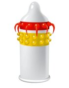 EGZO 1 Prezervativ Latex Lucky Dude Medium Material