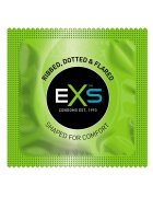 EXS 100 Prezervative Latex cu Striatii Ribbed&Dotted