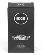 EXS Set 12 Prezervative Black Condoms Latex