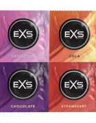 EXS Set 48 buc Prezervative Aromate Latex Mixed Flavoured
