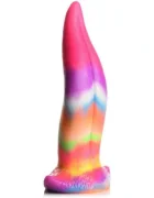 FAAK Dildo Luminous Tongue Fosforescent Silicon Lichid 22 cm