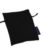 FairyGasm Saculet Satinat pentru Depozitare Negru Small 12x10 cm
