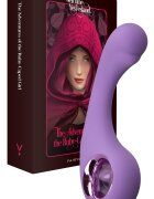 FairyGasm Vibrator BraveryAward 9 Moduri Vibratii Silicon USB IPX7 Mov 12.5 cm