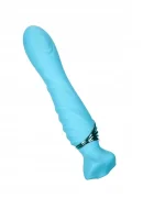 FairyGasm Vibrator Mermaids Extasy 6 Moduri Vibratii 6 Moduri Tapare Silicon USB Albastru