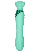 FairyGasm Vibrator Mermaids Extasy 6 Moduri Vibratii 6 Moduri Tapare Silicon USB Verde