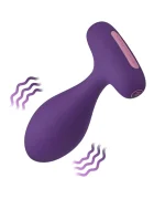 FemmeFunn Vibrator Anal PLUA Remote Control 10 Moduri Vibratii Mod Climax Silicon USB Mov 11.1 cm Femme Fun
