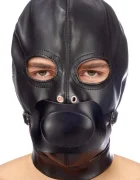 Fetish Tentation Masca Bdsm cu Calus Detasabil Negru