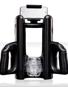 Fleshlight International SL Masturbator Automat Fleshlight Quickshot Launch 3+1 Moduri Impingere USB Negru