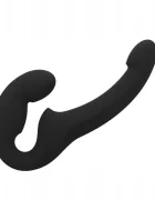 Fun Factory Dildo Dublu Share Lite pentru Cuplu Silicon Negru