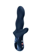 Fun Factory Vibrator Bi Stronic Crave 8 Moduri Impingere 6 Moduri Vibratii Silicon USB Albastru Inchis 22 cm
