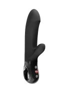 Fun Factory Vibrator Bi Stronic Embrace 8 Moduri de Impingere 6 Tipuri de Vibratii Silicon USB Negru 21.7 cm