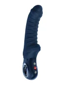 Fun Factory Vibrator Tiger 6 Moduri Vibratii 6 Intensitati de Viteza Silicon USB Albastru Inchis 22.5 cm