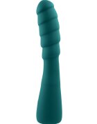 GENDER X Vibrator Scorpio 12 Moduri Vibratii Silicon USB Verde 21 cm