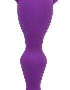 Guilty Toys Bile Anale Silkey 10 Moduri Vibratii Silicon Purple 17 cm