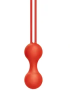 Guilty Toys Bile Vaginale Smooth Kegel Balls Silicon Rosu 15 cm Sexxify