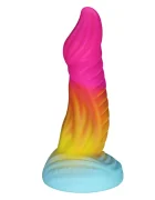 Guilty Toys Dildo Fantasy Monstar cu Ventuza Silicon Lichid Multicolor 20.4 cm