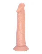 Guilty Toys Dildo Realist Bendable cu Ventuza TPE Premium Natural 22.8 cm