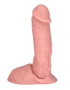 Guilty Toys Dildo Realist Dario cu Ventuza Silicon Lichid Natural 17.2 cm