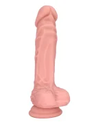 Guilty Toys Dildo Realist Jacob cu Ventuza Silicon Lichid Natural 20.4 cm