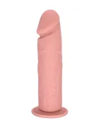Guilty Toys Dildo Realist Jasper cu Ventuza la Baza Silicon Lichid Natural 21 cm