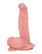 Guilty Toys Dildo Realist Riley cu Ventuza Silicon Lichid Natural 16.4 cm