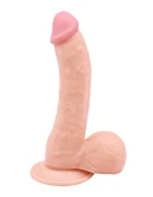 Guilty Toys Dildo Realist Silvio cu Ventuza PVC Natural 21.9 cm