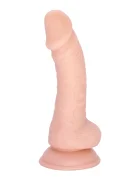 Guilty Toys Dildo Realist Tom cu Ventuza la Baza TPE Premium Natural 19 cm