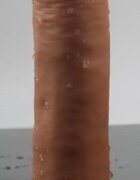 Guilty Toys Dildo Sizler Big Sliding Silicon Ventuza 18 cm Maro