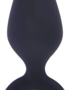 Guilty Toys Dop Anal Begginer Buttplug Large Silicon Negru 11.6 cm Backdoor Pleasure
