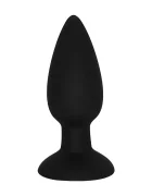 Guilty Toys Dop Anal Large cu Ventuza Silicon Lichid Negru 12.7 cm