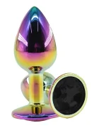 Guilty Toys Dop Anal Metalic Large Multicolor Piatra Negru