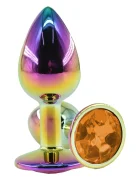 Guilty Toys Dop Anal Metalic Large Multicolor Piatra Portocalie