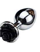 Guilty Toys Dop Anal Rose Pleasure Small Argintiu/Negru