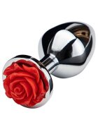 Guilty Toys Dop Anal Rose Pleasure Small Argintiu/Rosu