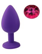Guilty Toys Dop Anal Silicone Buttplug Medium Mov/Roz