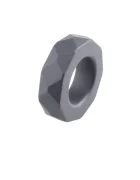 Guilty Toys Inel de Penis No. 2 Material Silicon Lichid Negru